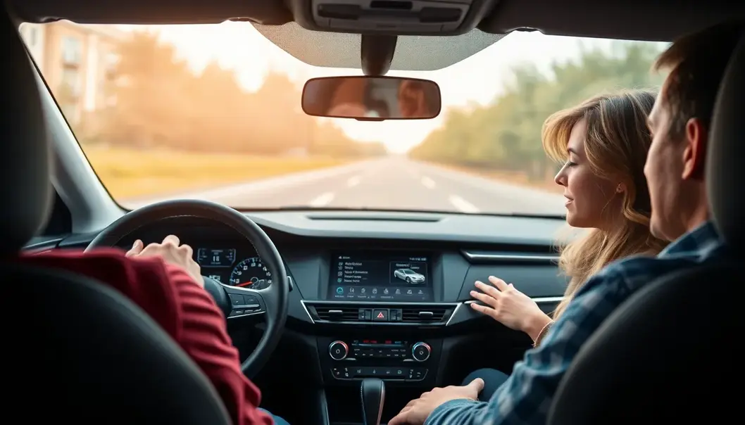 Advanced safety features are crucial for new drivers’ cars.