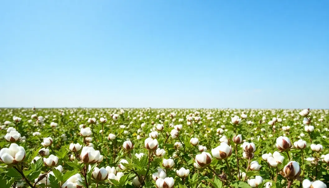 Organic cotton fields are a cornerstone of sustainable fashion.